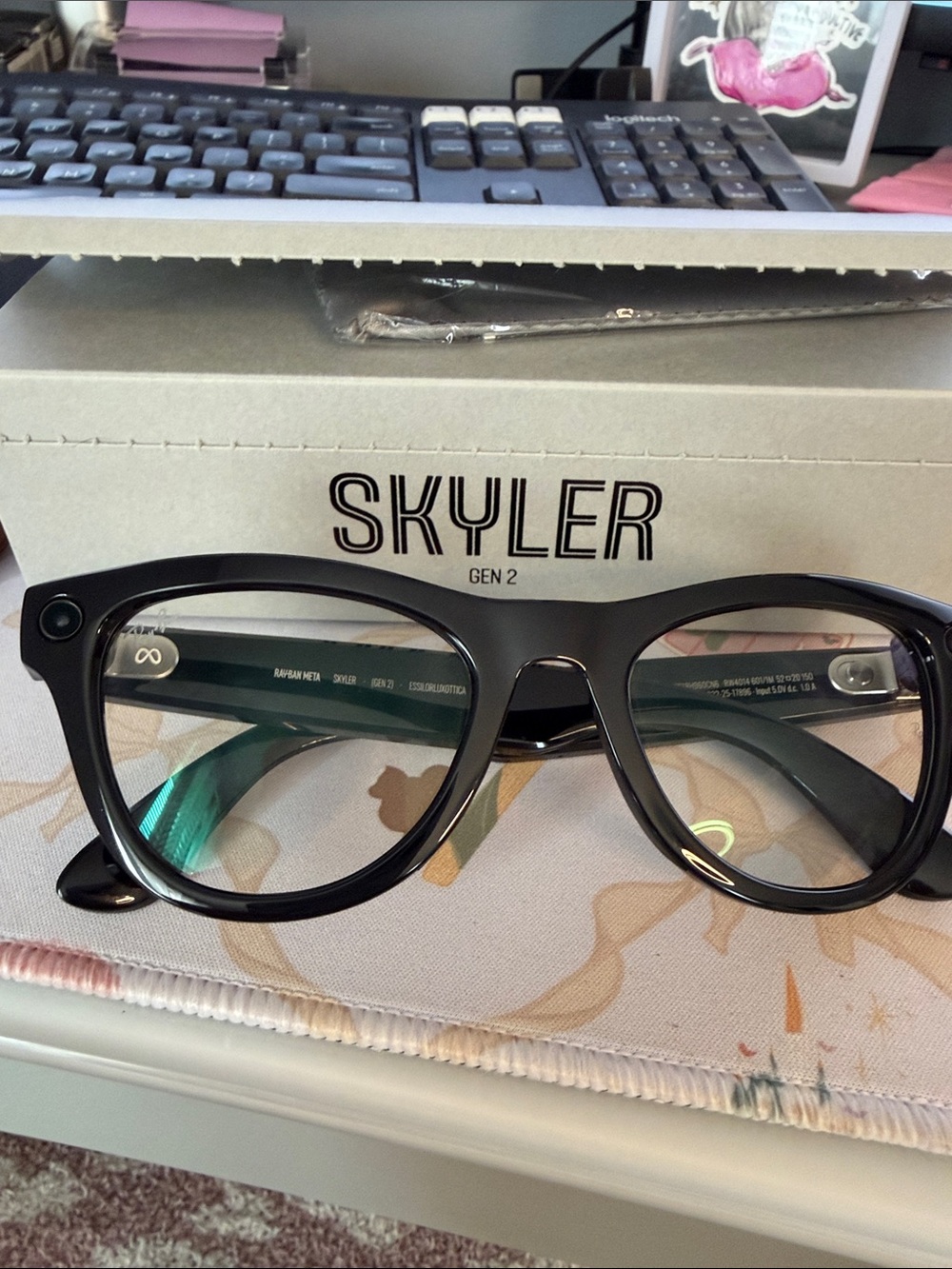 Ray Ban Meta AI Skyler Gen 2 transition glasses